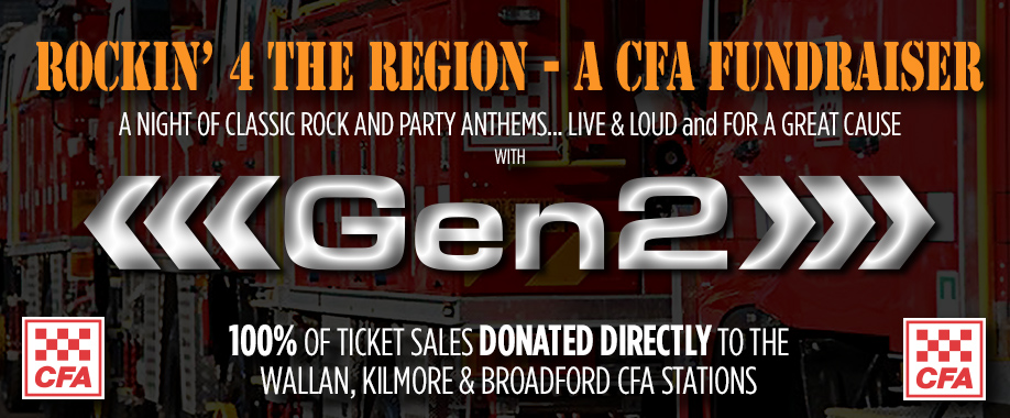 ROCKIN’ 4 THE REGION – A CFA Fundraiser